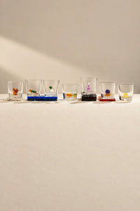 Hidden Menagerie Clear Borosilicate Glass Tumbler