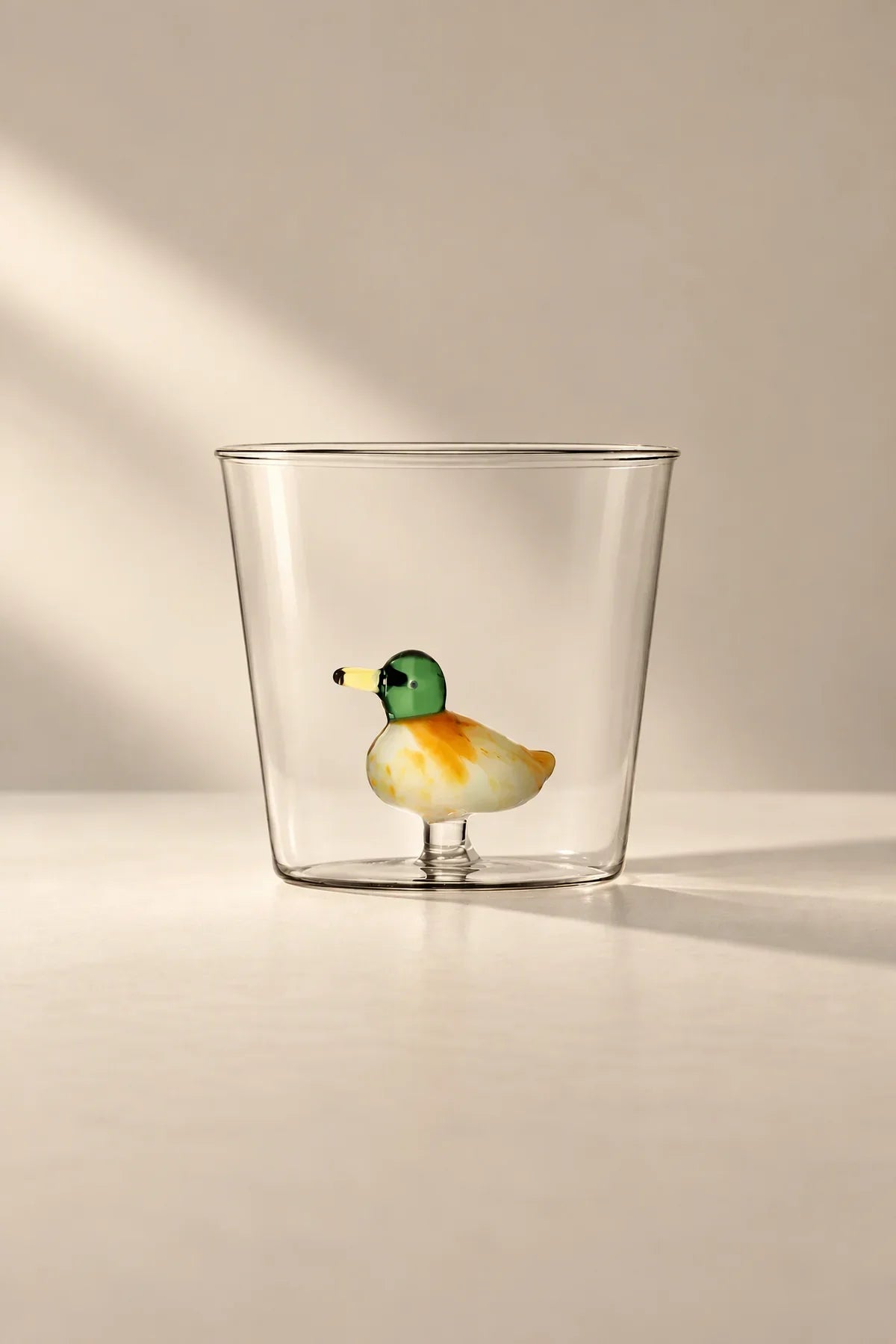 Hidden Menagerie Clear Borosilicate Glass Tumbler