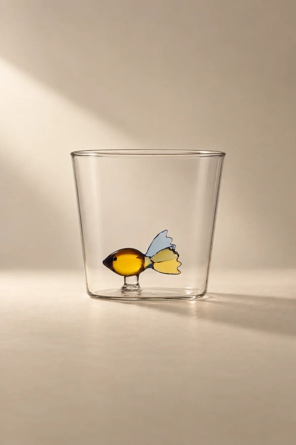 Hidden Menagerie Clear Borosilicate Glass Tumbler