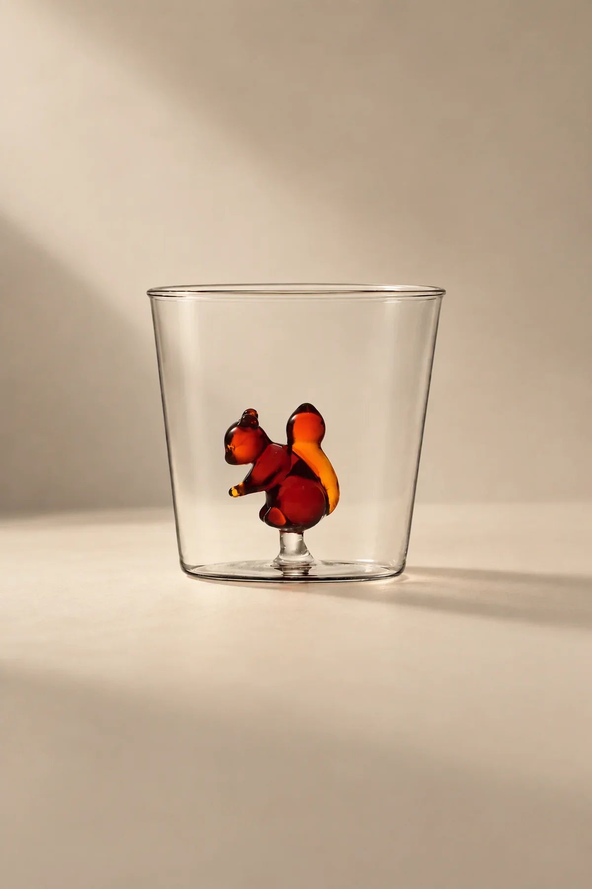 Hidden Menagerie Clear Borosilicate Glass Tumbler