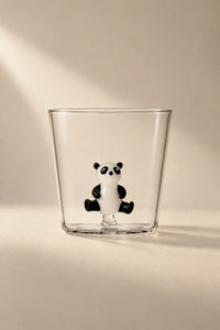 Hidden Menagerie Clear Borosilicate Glass Tumbler