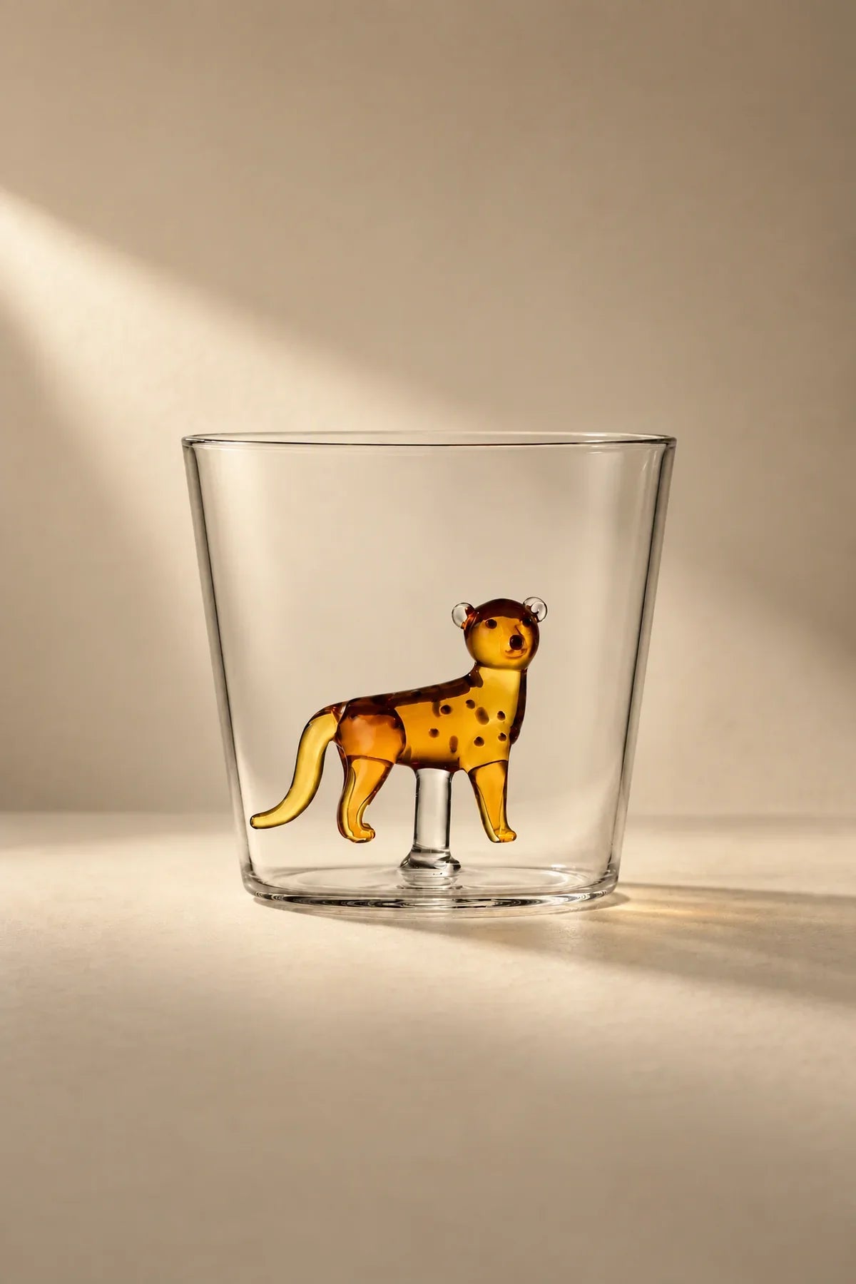 Hidden Menagerie Clear Borosilicate Glass Tumbler