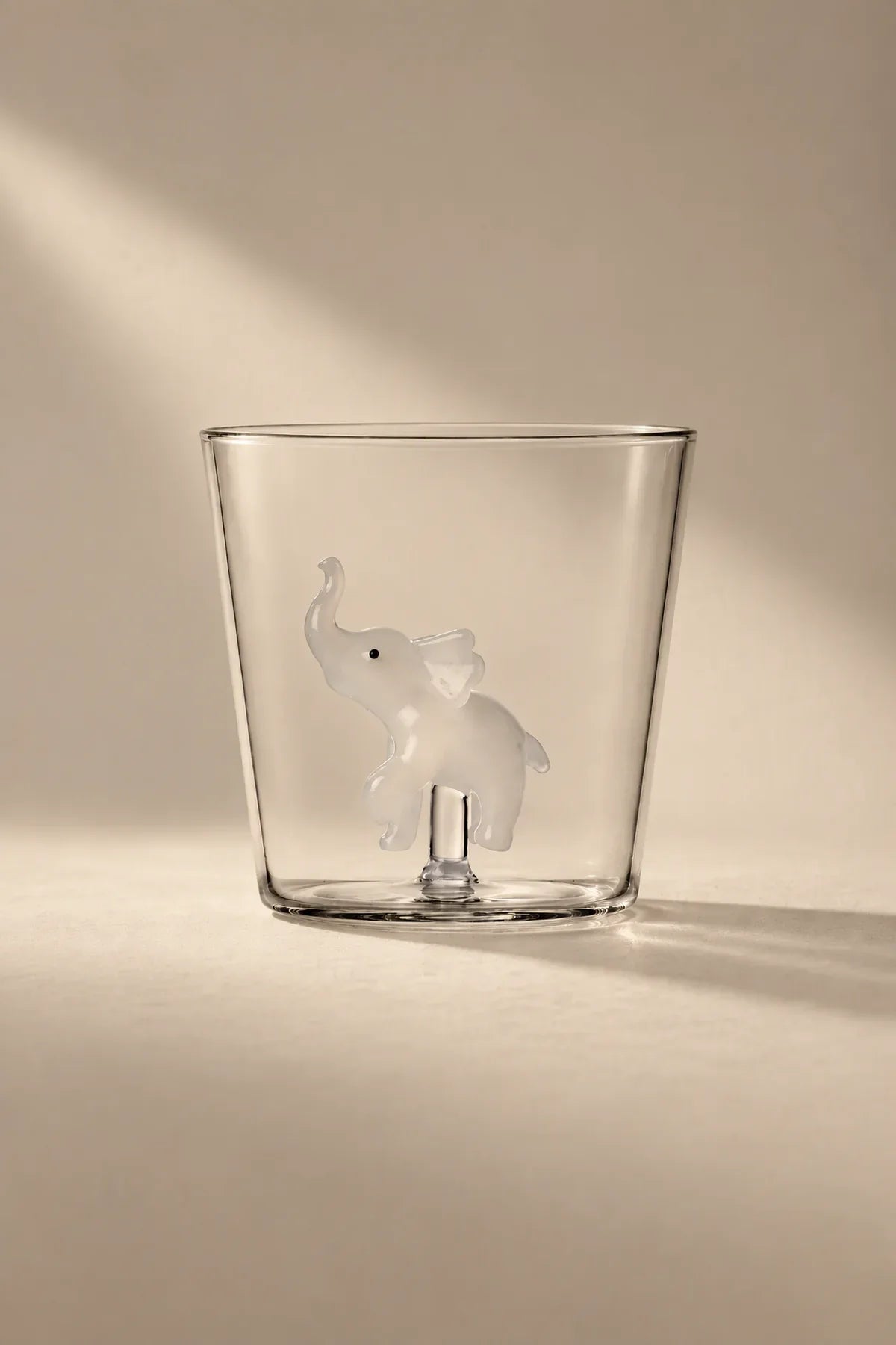 Hidden Menagerie Clear Borosilicate Glass Tumbler