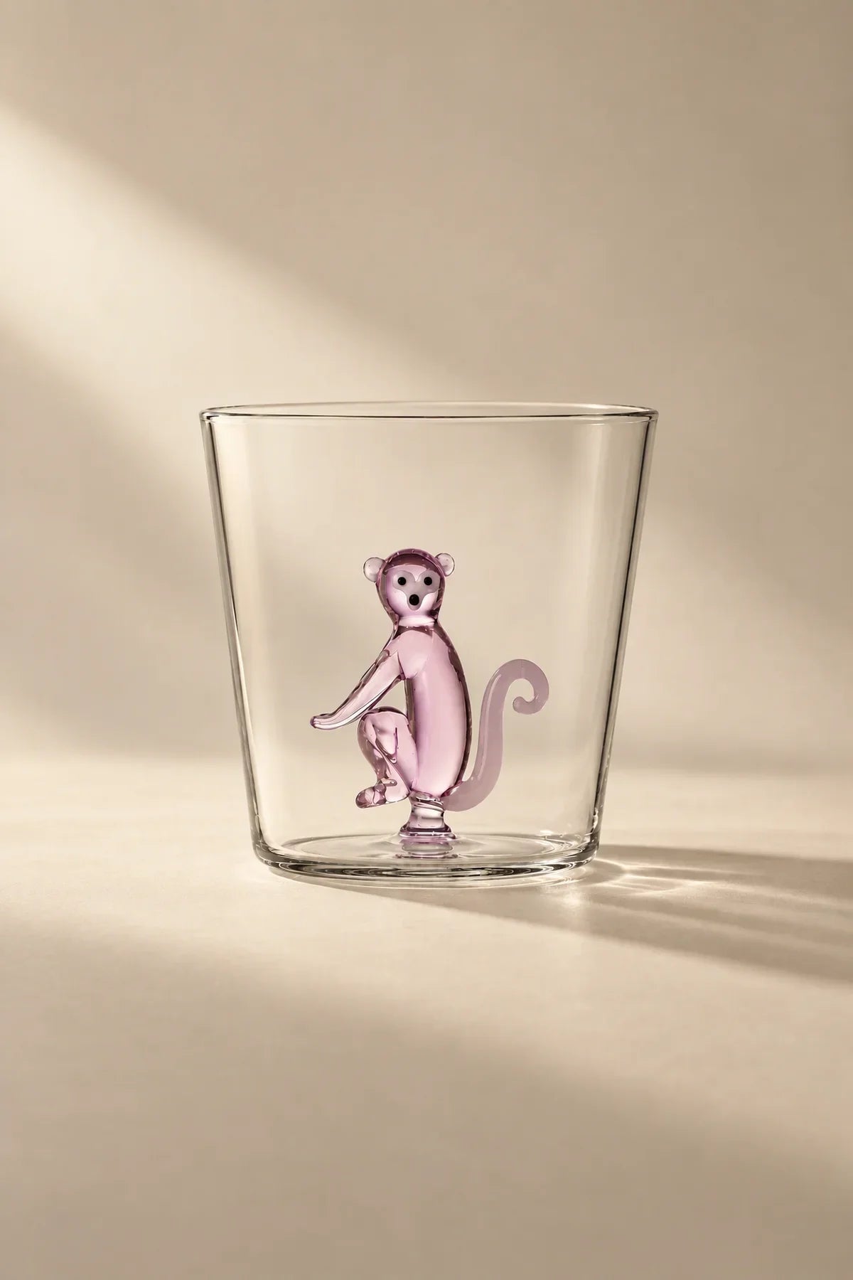 Hidden Menagerie Clear Borosilicate Glass Tumbler
