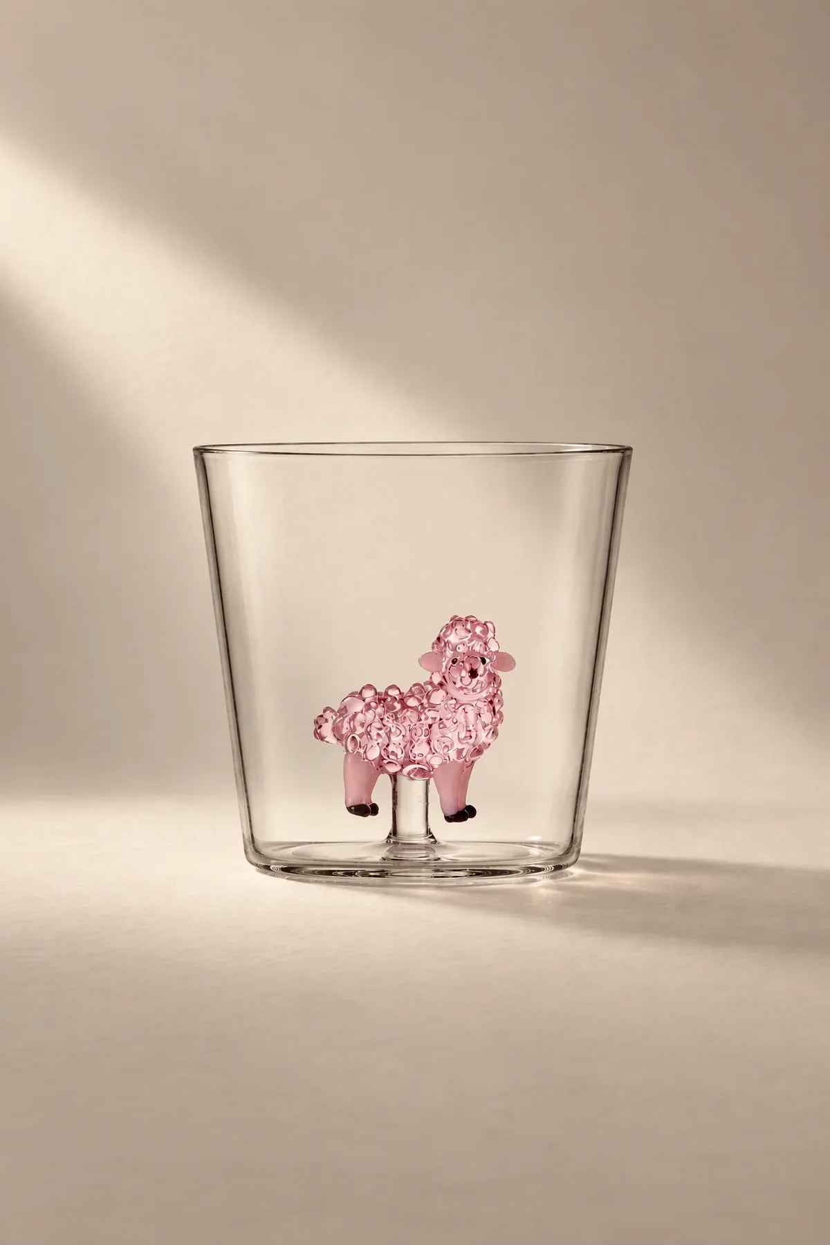 Hidden Menagerie Clear Borosilicate Glass Tumbler
