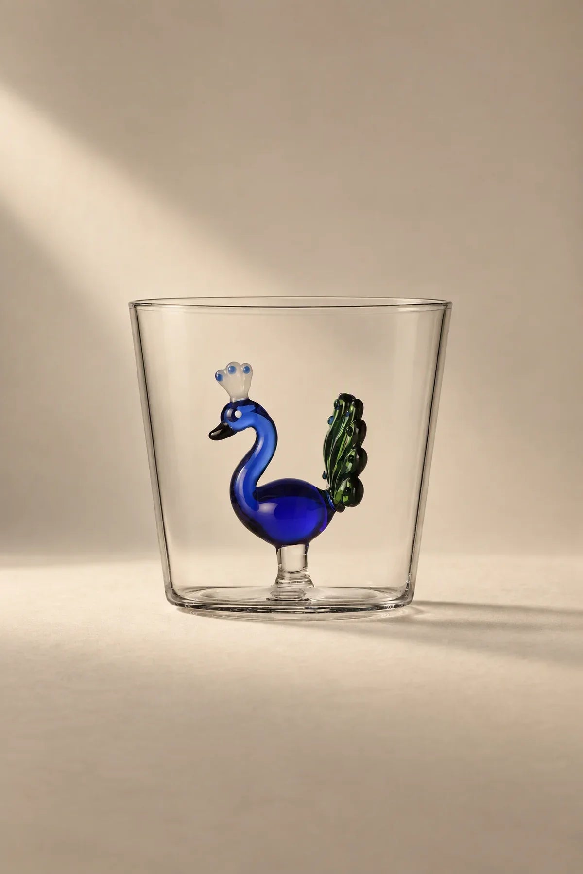 Hidden Menagerie Clear Borosilicate Glass Tumbler
