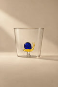 Hidden Menagerie Clear Borosilicate Glass Tumbler