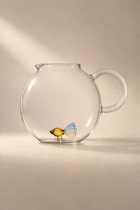 Animal Farm Clear Glass Drinkware Set