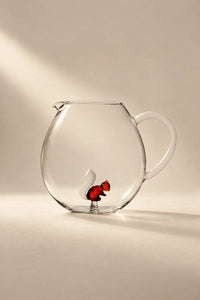 Animal Farm Clear Glass Drinkware Set