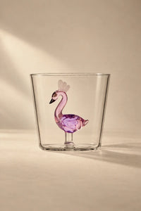 Hidden Menagerie Clear Borosilicate Glass Drinkware