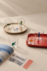 Marine Theater Multi-Color Borosilicate Glass Drinkware Collection