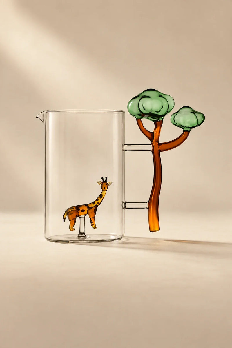 Wilderness Table Clear Borosilicate Glass Pitcher