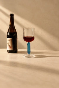 Studio Bloom Jewel-Tone Glass Wine Glass