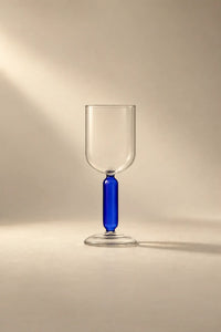 Studio Bloom Jewel-Tone Glass Wine Glass