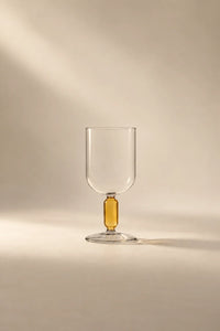 Studio Bloom Jewel-Tone Glass Wine Glass