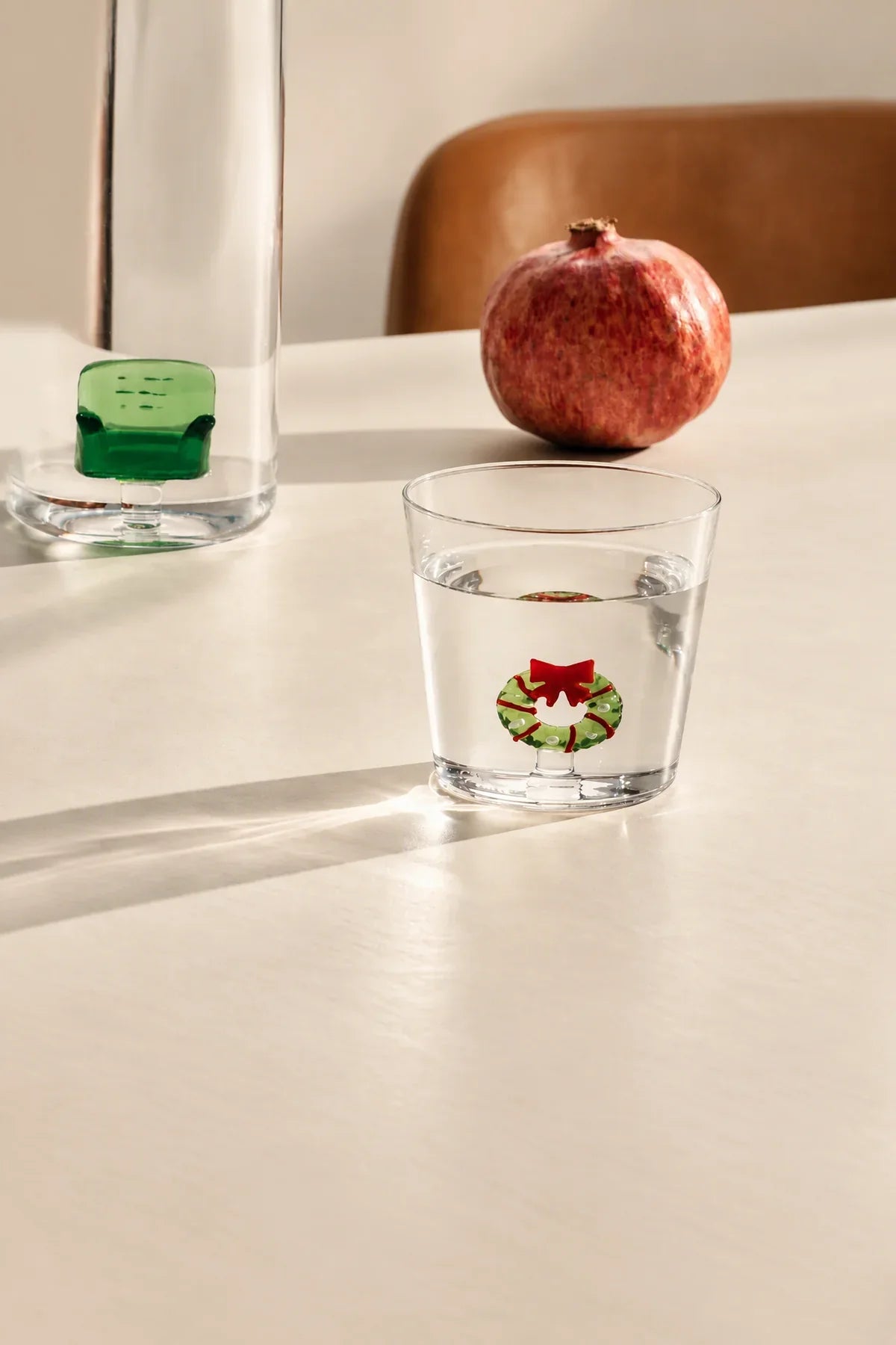 Christmas Tales Clear Glass Glassware Collection