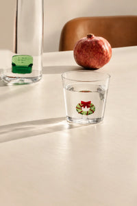 Christmas Tales Clear Glass Glassware Collection