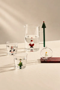 Christmas Tales Clear Glass Glassware Collection