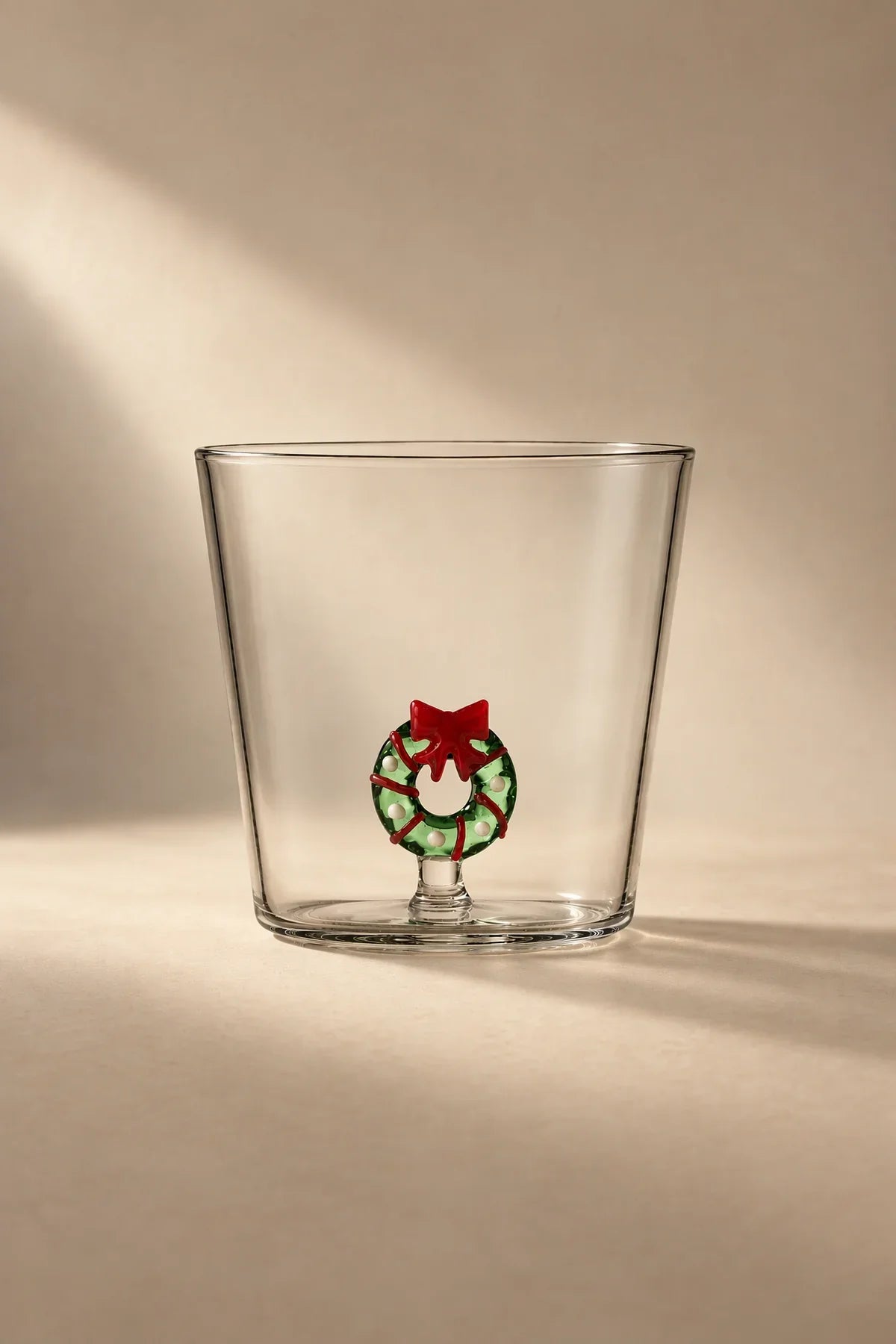 Christmas Tales Clear Glass Glassware Collection