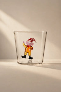Christmas Tales Clear Glass Glassware Collection
