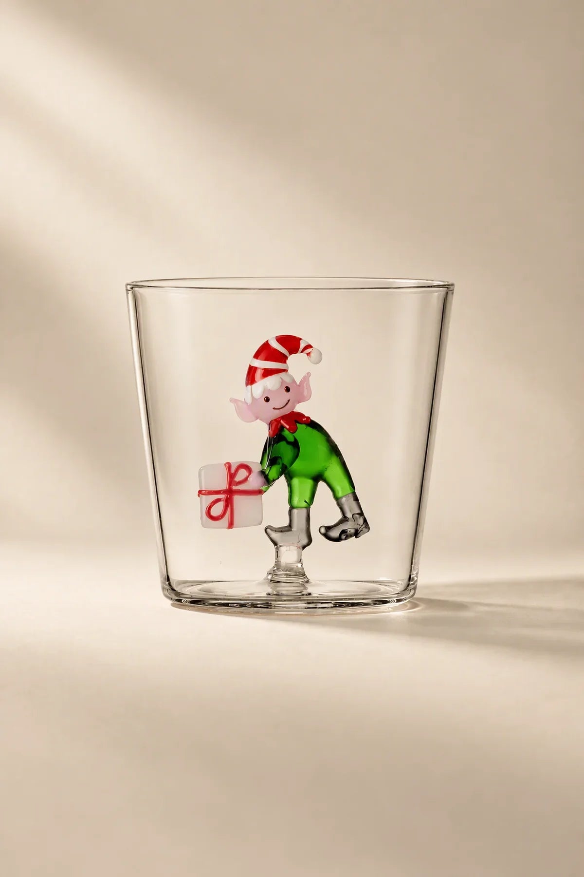 Christmas Tales Clear Glass Glassware Collection