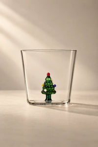 Christmas Tales Clear Glass Glassware Collection