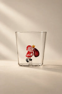 Christmas Tales Clear Glass Glassware Collection