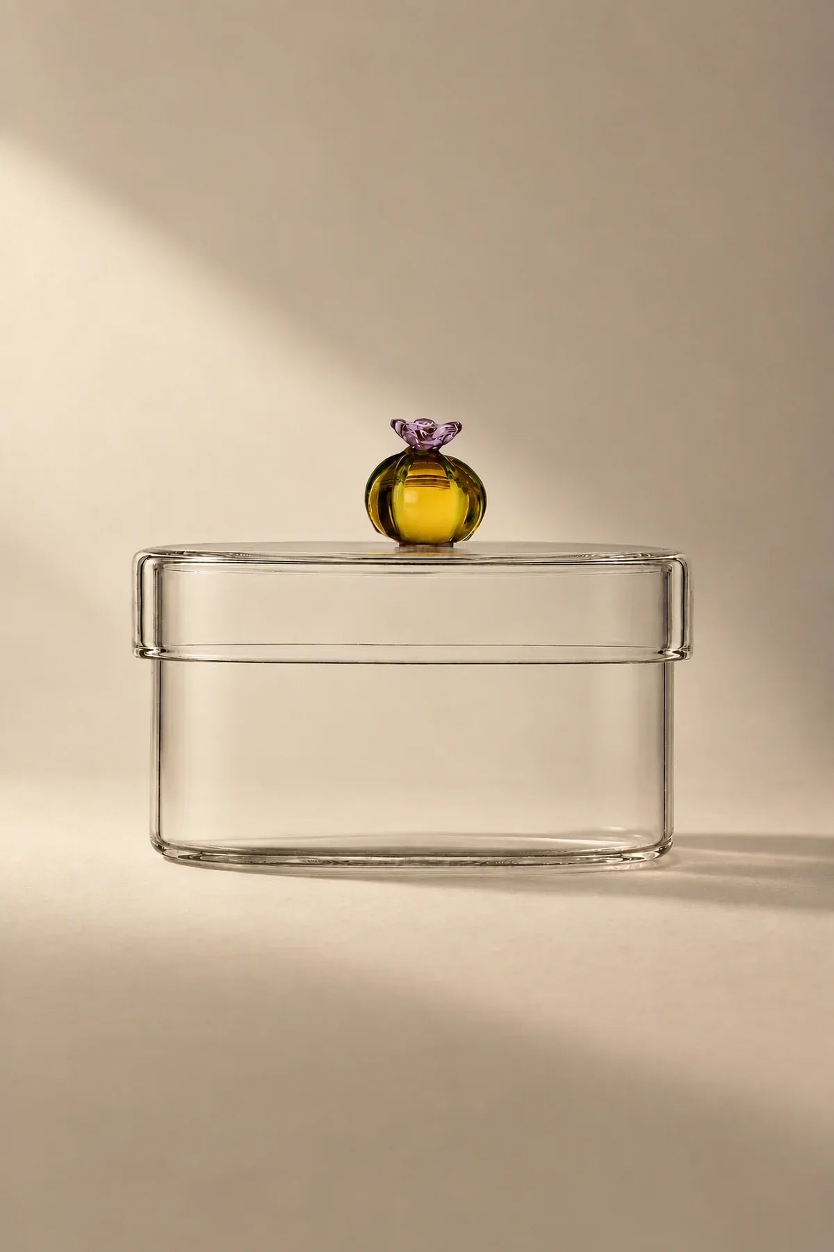 Oasis Hour Green Borosilicate Glass Set