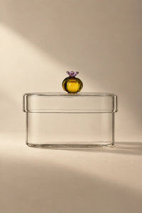 Oasis Hour Green Borosilicate Glass Set