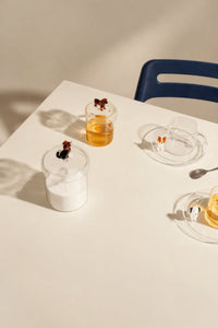 Miniature Companion Clear Glass Storage Jar