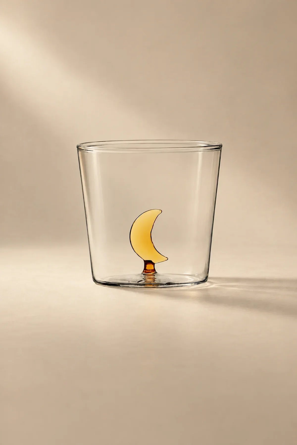 Hidden Oasis Clear Glass Tumbler