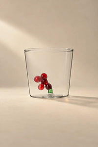 Hidden Oasis Clear Glass Tumbler