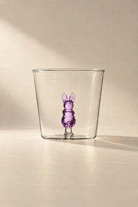Hidden Oasis Clear Glass Tumbler