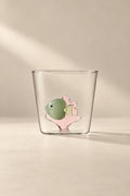 Hidden Oasis Clear Glass Tumbler