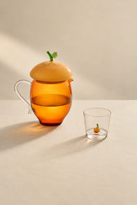 Forest Fable Clear Glass Figurine Mug