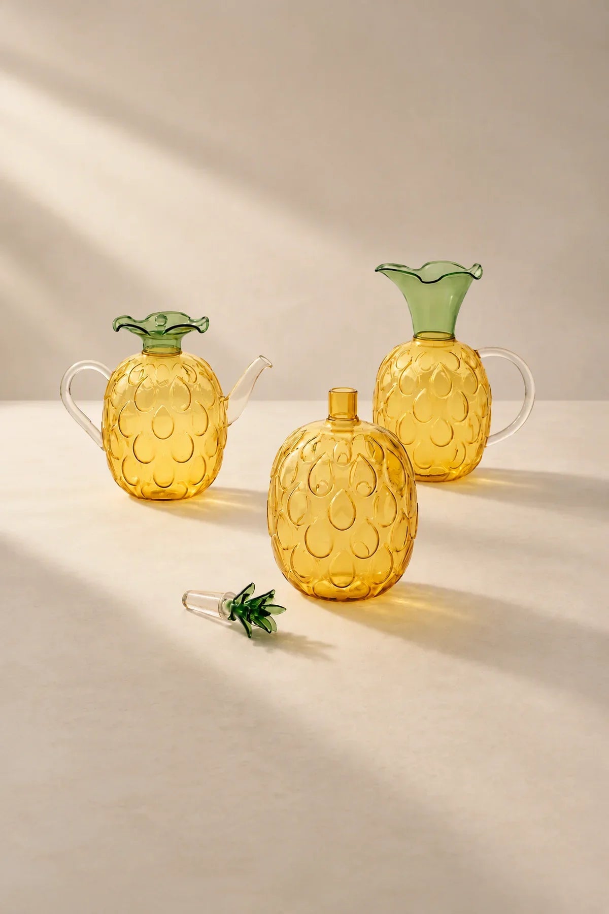 Still Life Multi-Color Borosilicate Glass Tableware Set