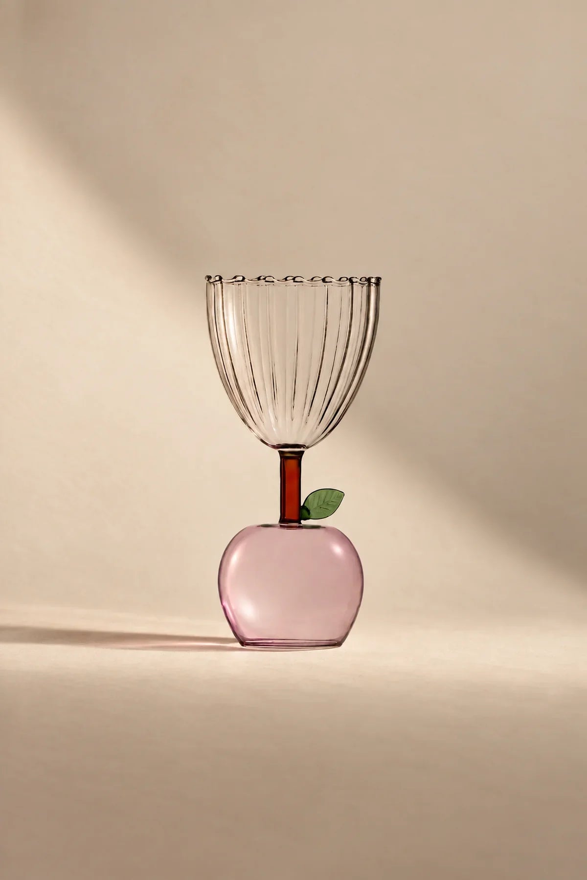 Floating Orchard Multi-Color Borosilicate Glass Dessert Bowl