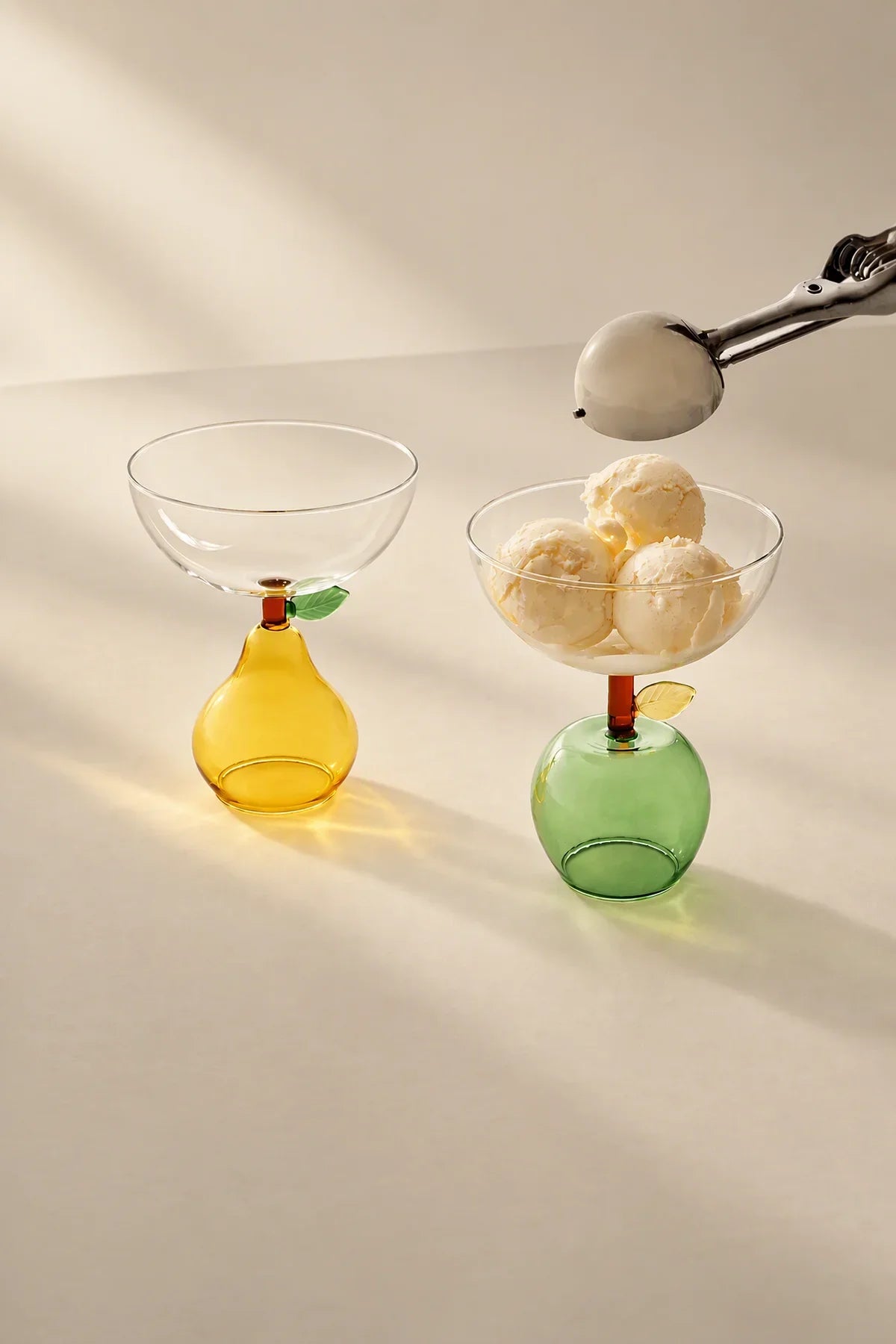 Quiet Fruit Multi-Color Glass Stemware