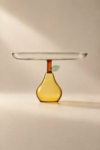 Garden Story Multi-Color Glass Dessert Bowl