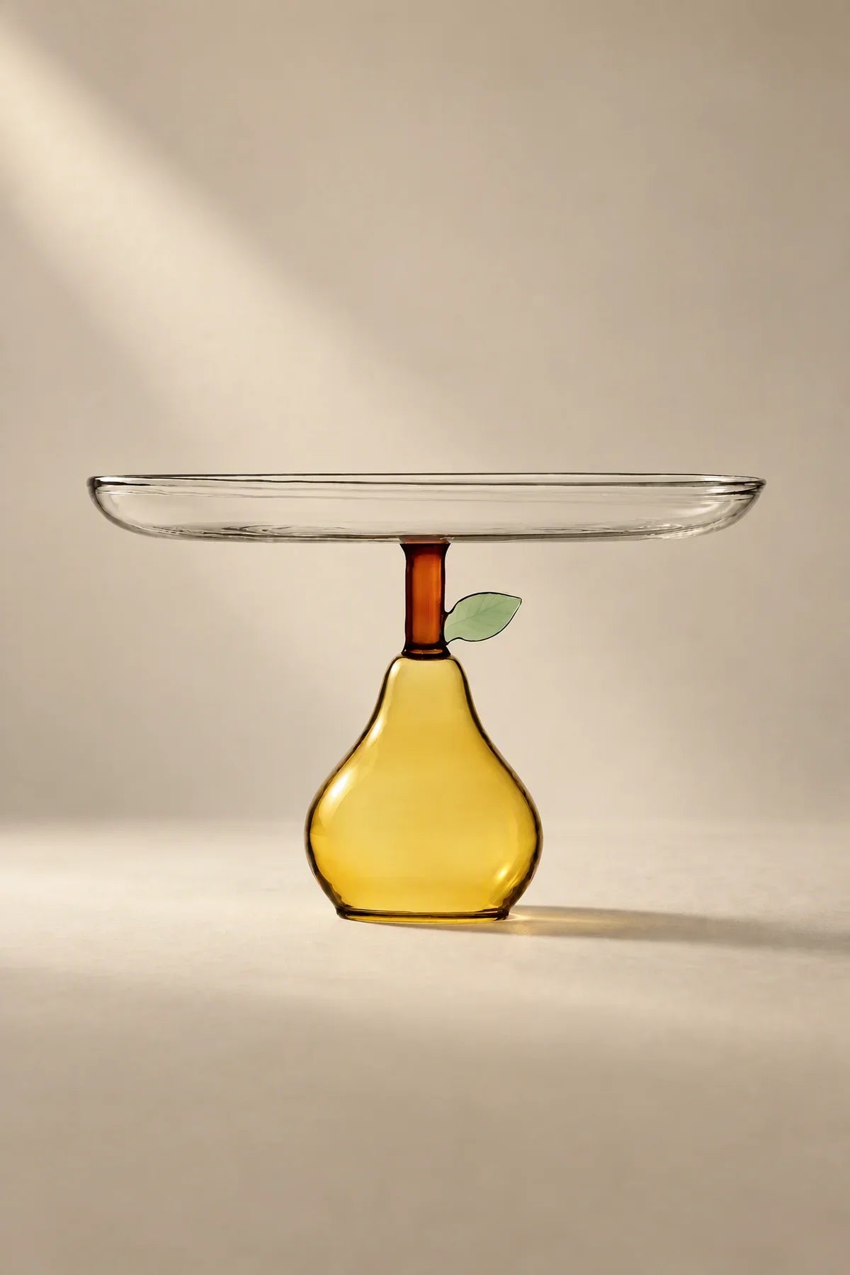 Garden Story Multi-Color Glass Dessert Bowl