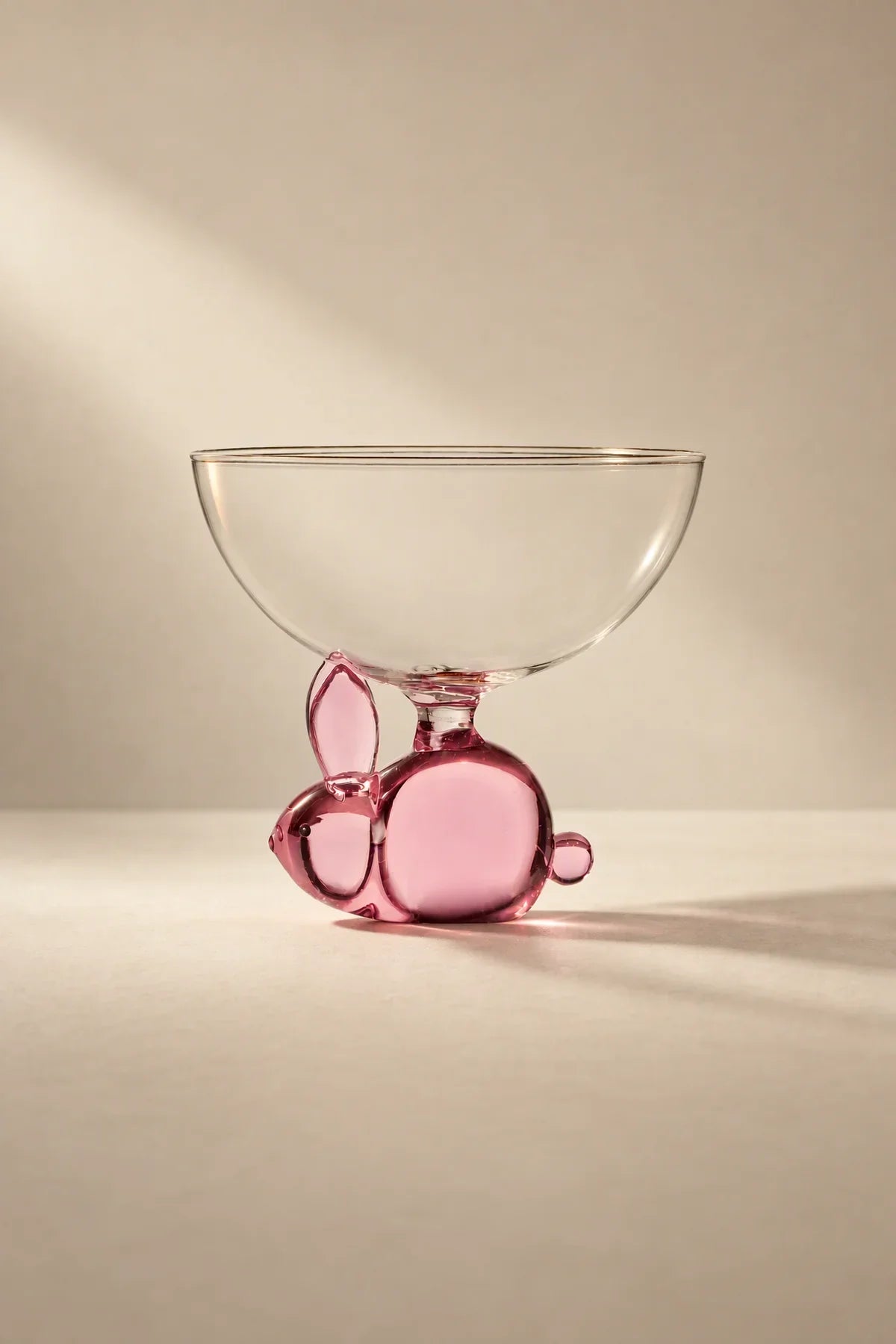 Garden Story Multi-Color Glass Dessert Bowl
