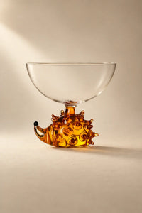 Garden Story Multi-Color Glass Dessert Bowl
