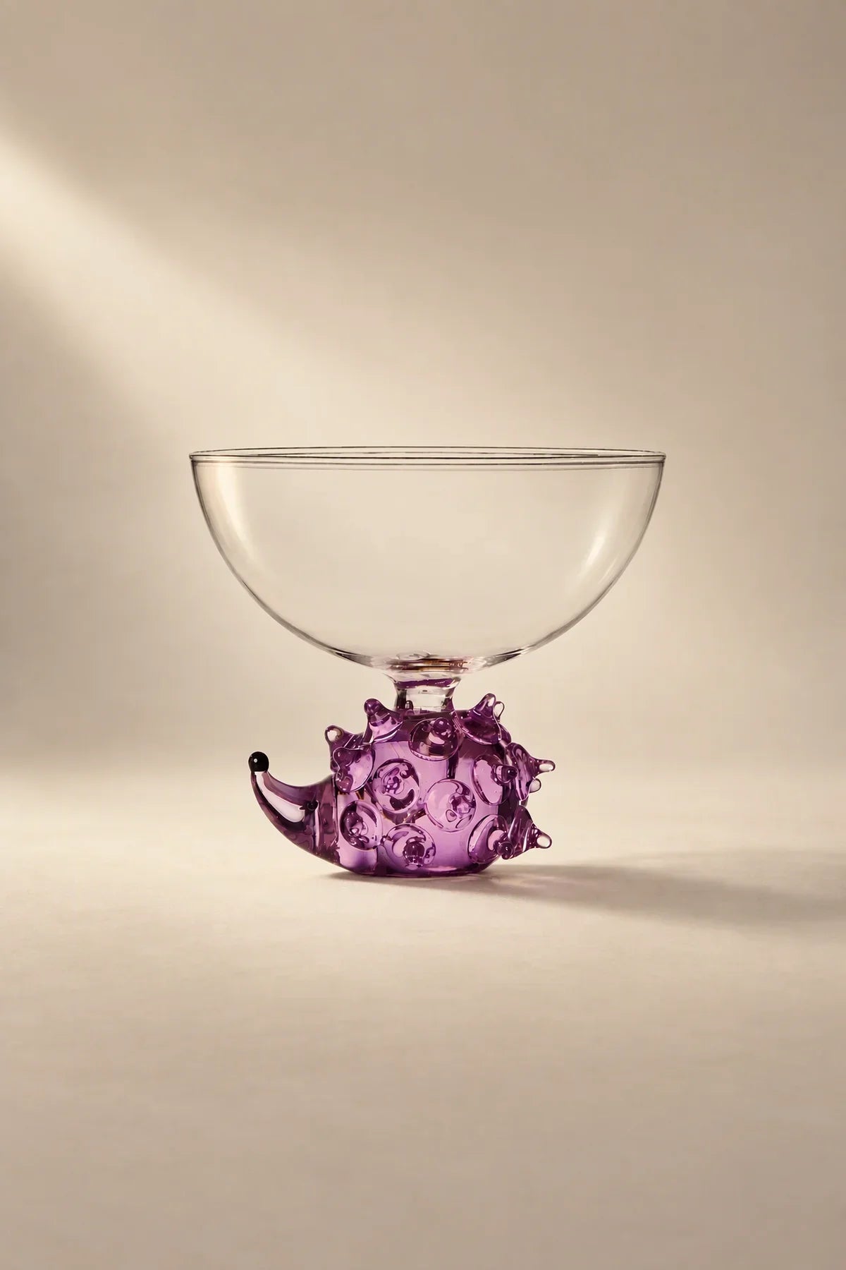 Garden Story Multi-Color Glass Dessert Bowl