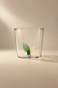 Hidden Garden Clear Glass Tumbler