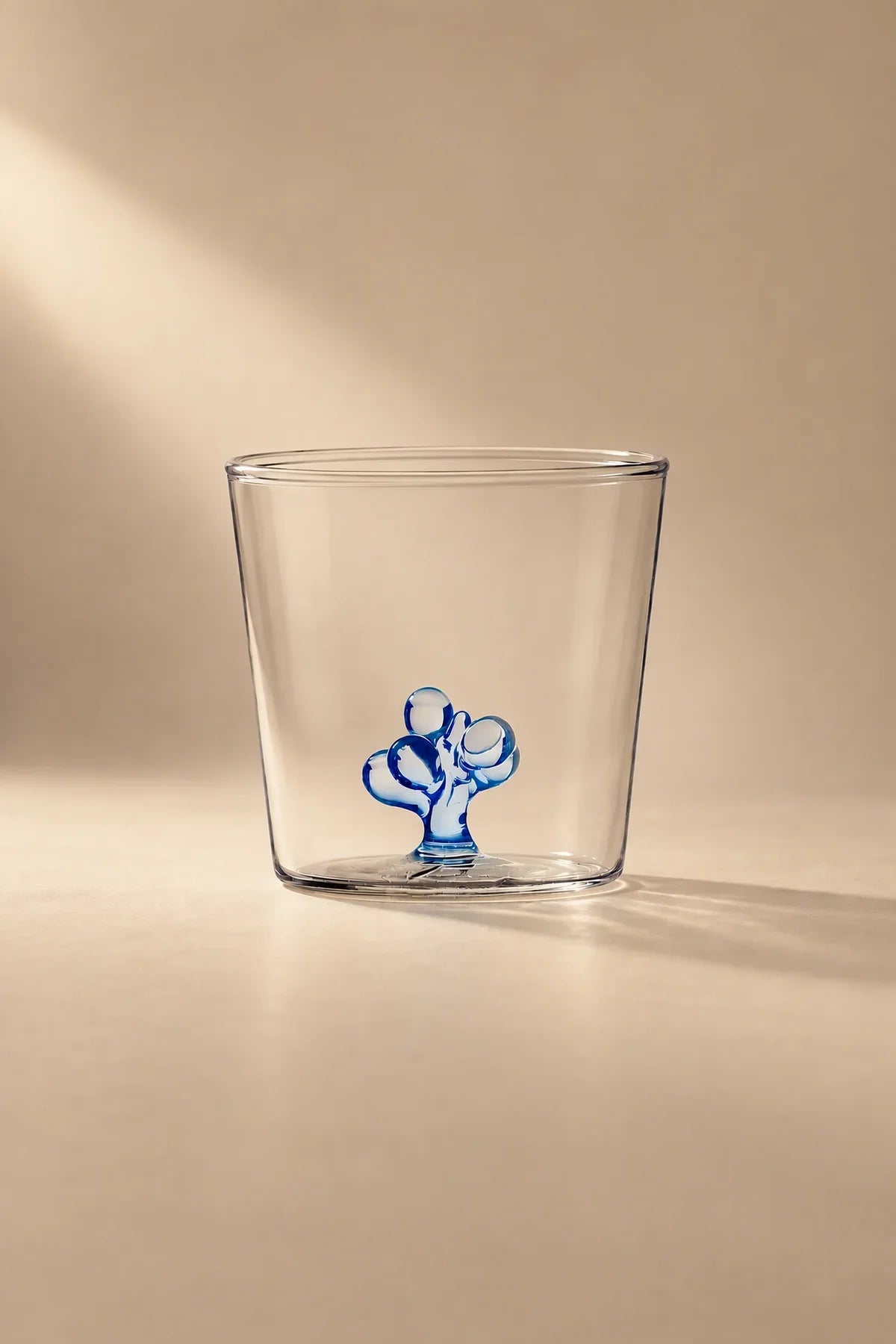 Hidden Garden Clear Glass Tumbler
