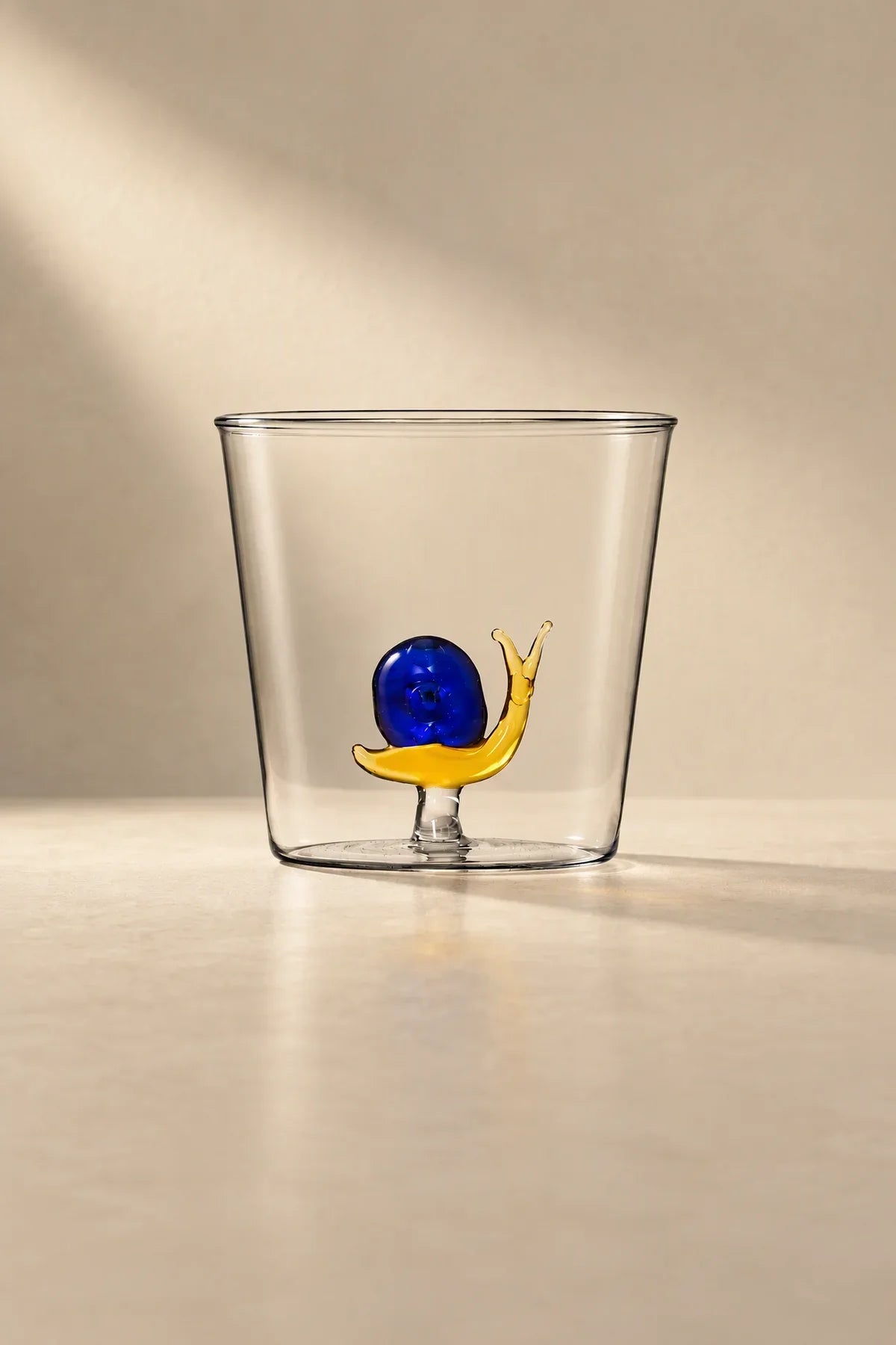 Hidden Garden Clear Glass Tumbler