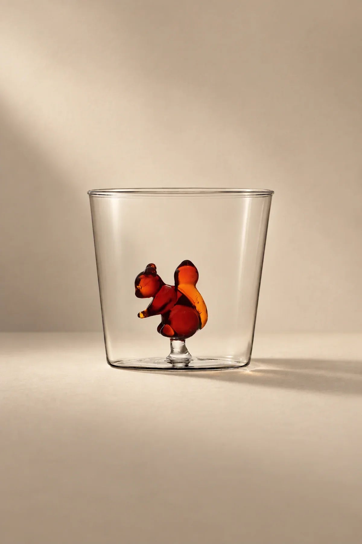 Hidden Garden Clear Glass Tumbler