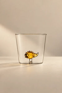 Hidden Garden Clear Glass Tumbler