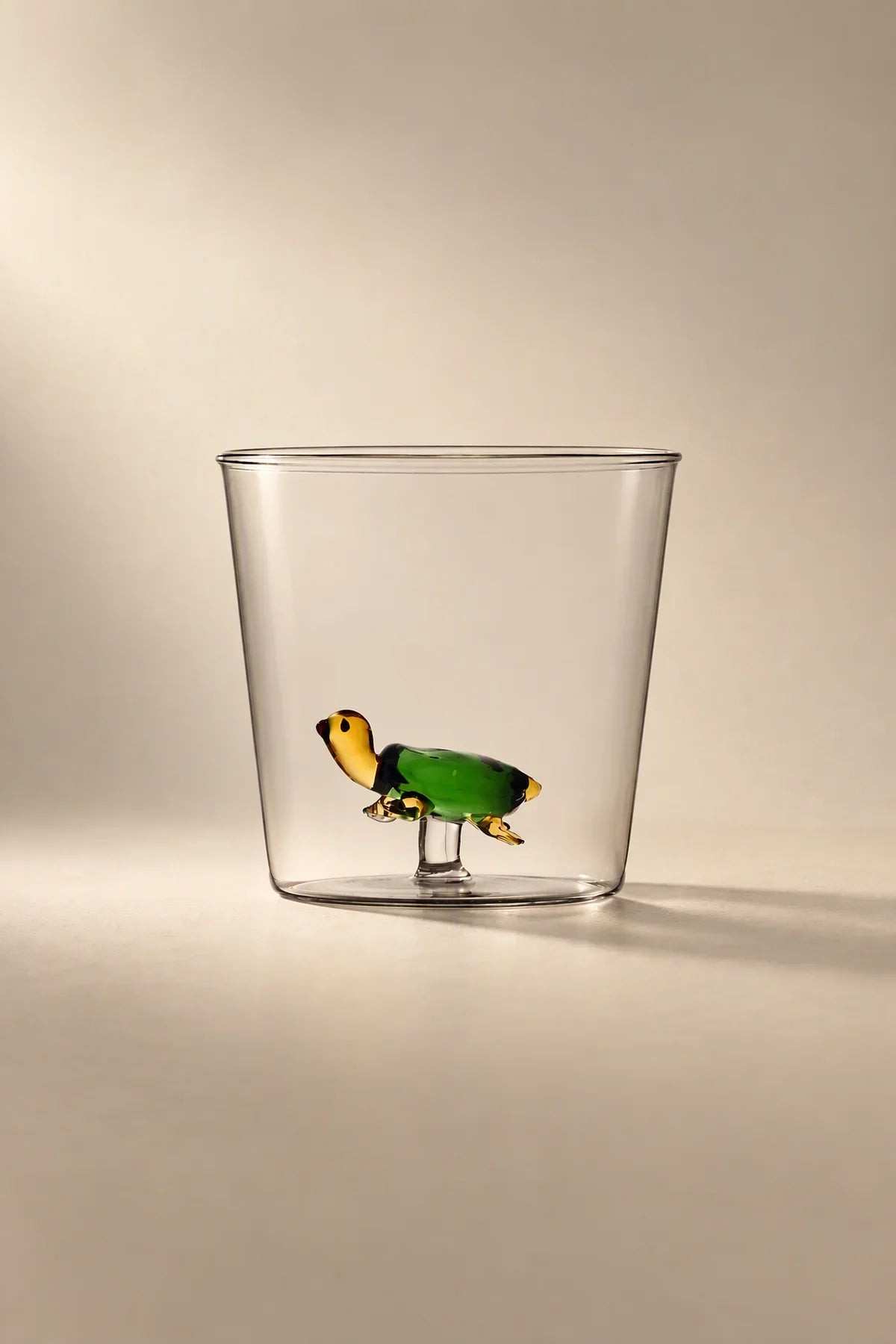 Hidden Garden Clear Glass Tumbler