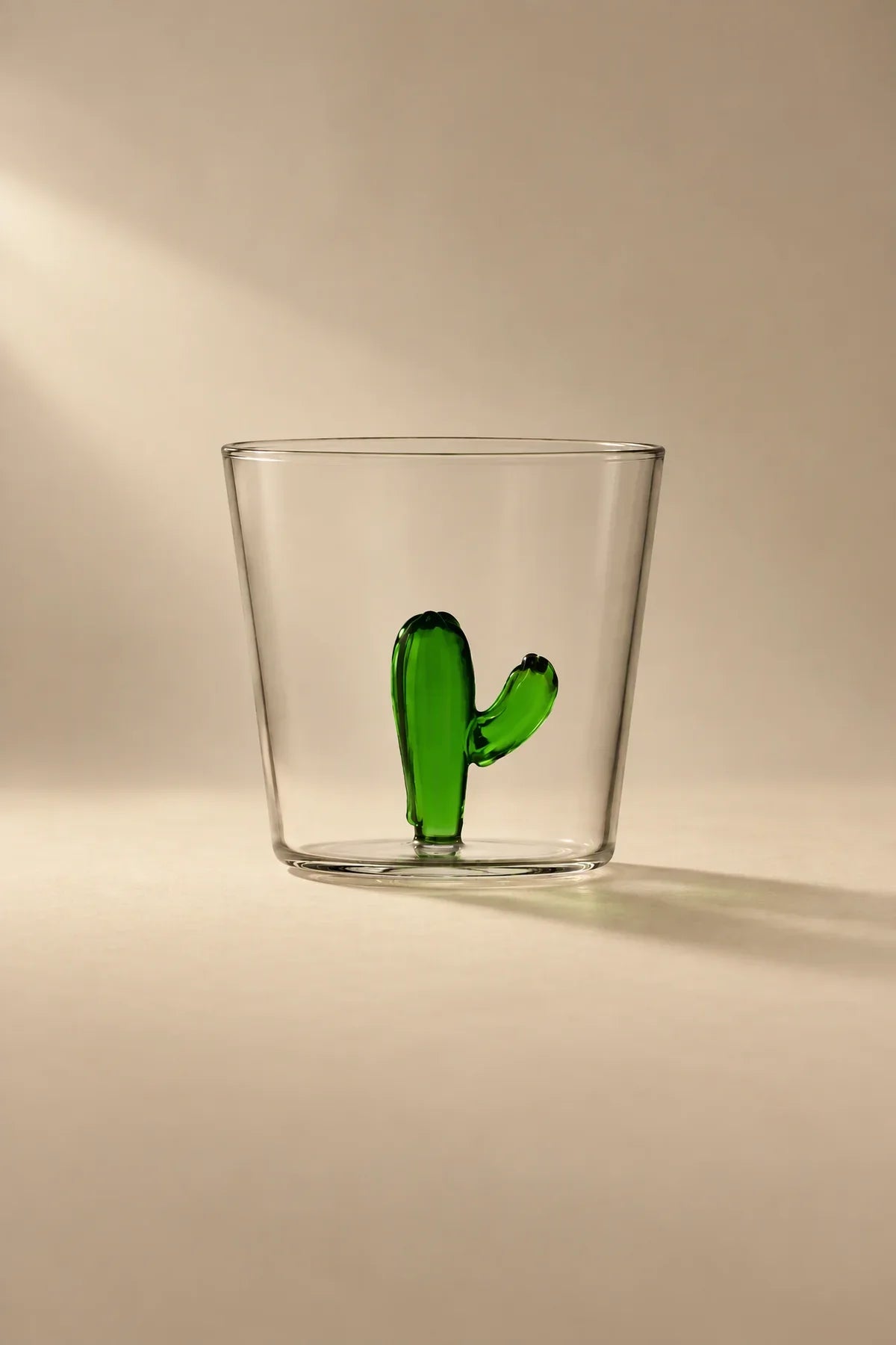 Hidden Garden Clear Glass Tumbler